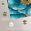Art floral sur toile Agave bleu sarcelle par Art Remedy-107780301-107780303