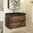 Angela 30-Inch Floating Bathroom Vanity In Grey Oak With Matte Black Quartz Top-97827221