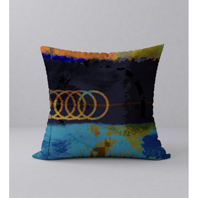  Housse de coussin carré et insert, H 18 po x l 18 po x p 5 po