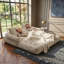 Canapé-lit pliant à compression avec dossier, canapé-lit escamotable désossé avec poignée, fauteuil à billes convertible 2 en 1 au canapé-lit, canapé pliant confortable pour la chambre à coucher et le salon Loveaeat-1052745253