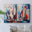 NAUTICAL Series CDIV - Toile tendue avec châssis de qualité supérieure - Prêt à être accroché-108966727