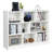 Wood Storage Cube Bookcase 3 Tier 8 Cube Open Shelf Storage Cabinet-1285682886