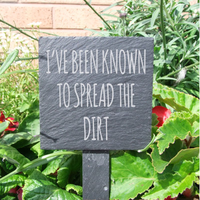 Weimar Stone Plants & Flowers Garden Sign
