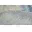 Tapis en laine / soie abstrait noué à la main bleu / ivoire / argent-107094959
