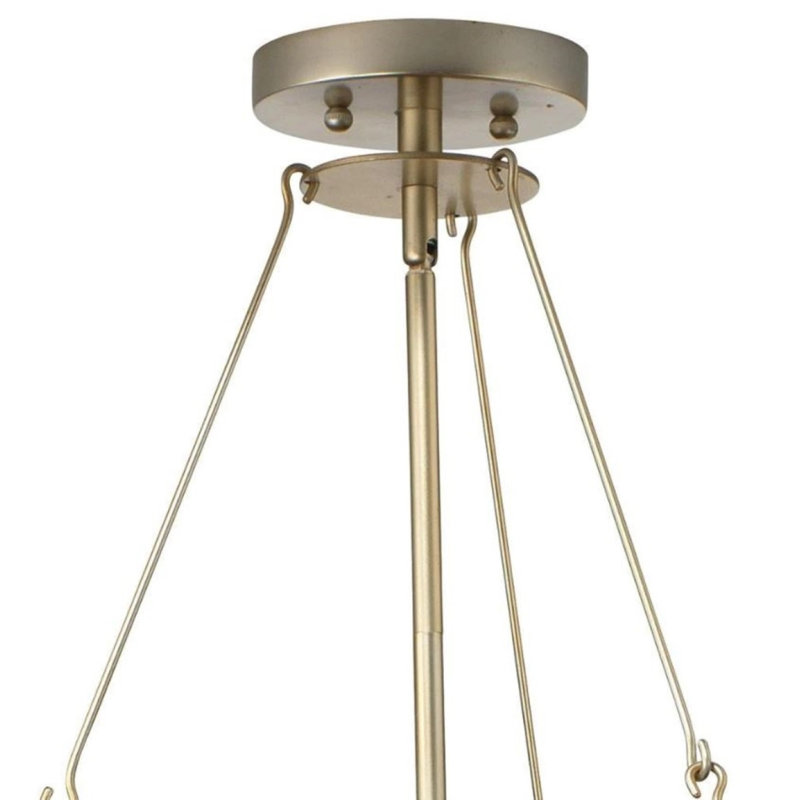 Lustre Korhonen, Plaqué or, 40" Width x 40" Depth x 14" Height