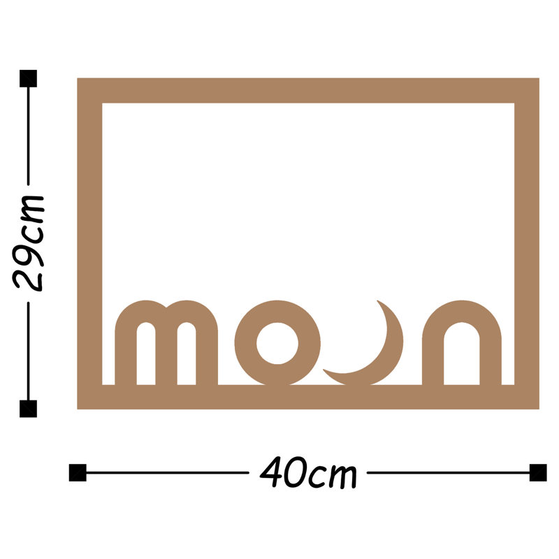 Elegant Decorative Metal Wall Accessory, Copper Finish, 15.7 x 11.4 inches | 100% Metal Construction, Thickness: 0.06 inches | Easy Wall Mounting with Back Hanger, Perfect for Home Décor & Modern Interiors