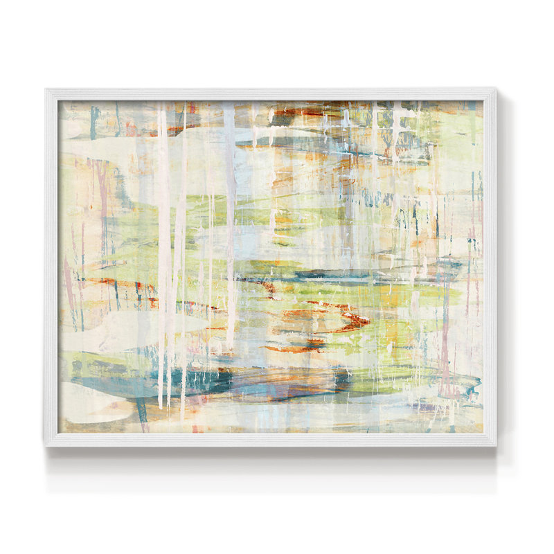 Giverny - Impression encadrée - Restickable, H 16 po x l 20 po, Blanc