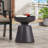 Durable Outdoor Concrete Side Table With Weather-Resistant Finish, Perfect For Patio And Garden Decor.