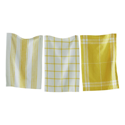 The Holiday Aisle® Classic Dishtowel Set/3 Linen