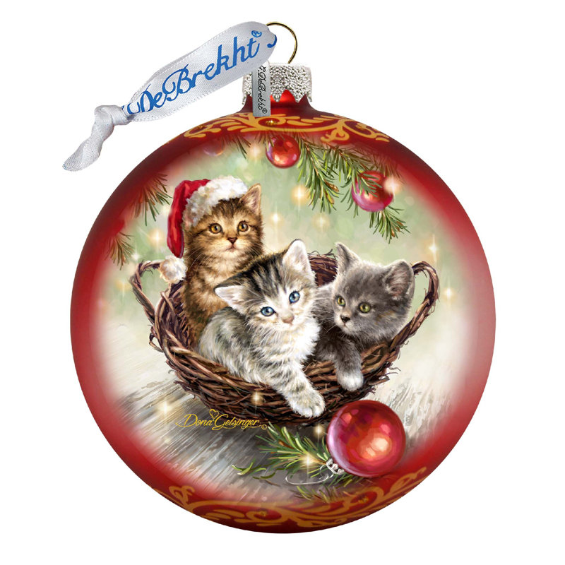 Ornement boule de Noël Holiday Splendor