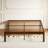 Deana 14'' Metal Platform Bed with Walnut Wood Grain,  Heavy Duty Structure Support to 2500lbs, Easy Assembly-1033107317
