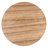 5-Piece Dining Set Round Dining Table With Ash Wood Top And 4 Leather Dining Chairs In Stained Wooden Legs-109480358