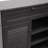 Echo 4-Shelves With 2-Door Brown Finish Shoe Storage Cabinet, 45.02" H X 30.57" W X 14.52" 