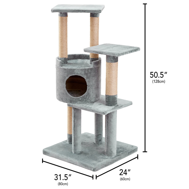 Agan 50.5'' H Cat Tree