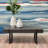 Industrial Coffee Table With Sturdy Metal Legs