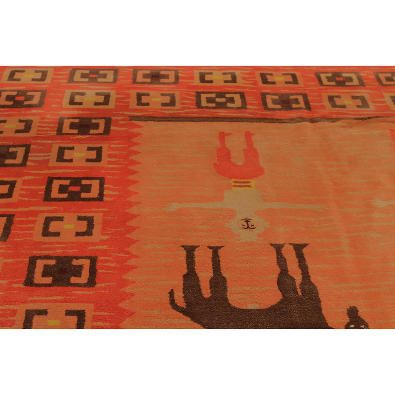 One-of-a-Kind 12'11" X 15'7" Hand Knotted Area Rug