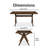 Lukas Mid-Century Modern Dining Table