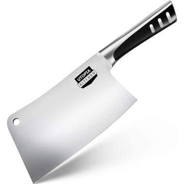 Chef Knife Stainless Steel with Sheath and Ergonomic Handle Utopia Kitchen