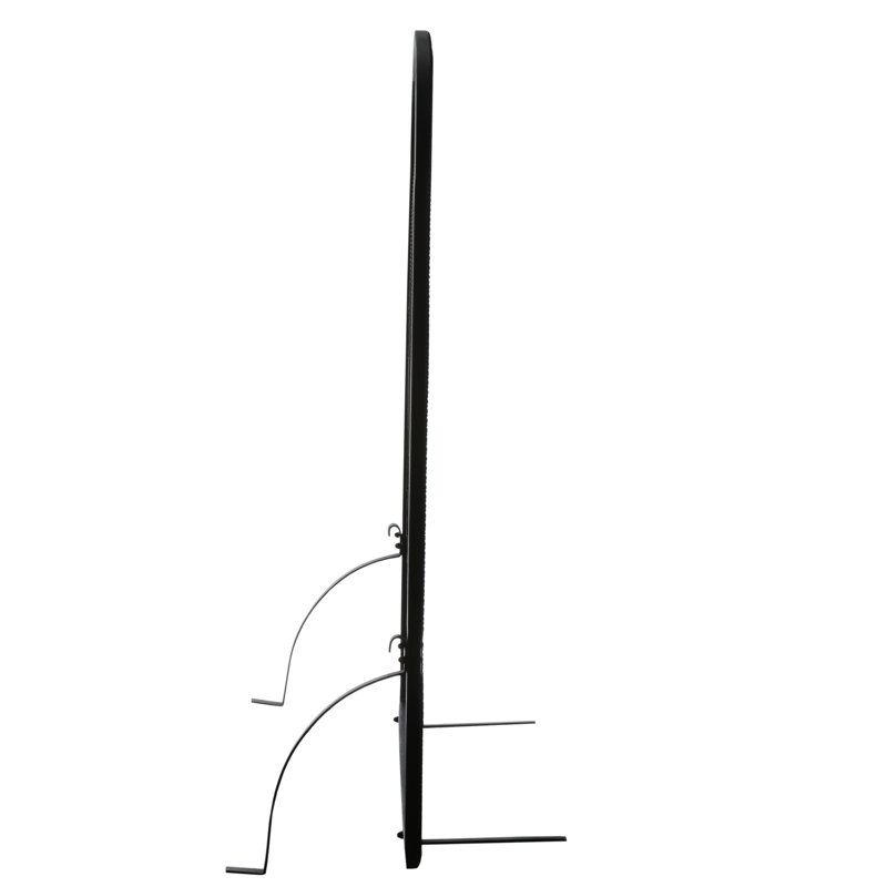 Tall Single Panel Fireplace Screen