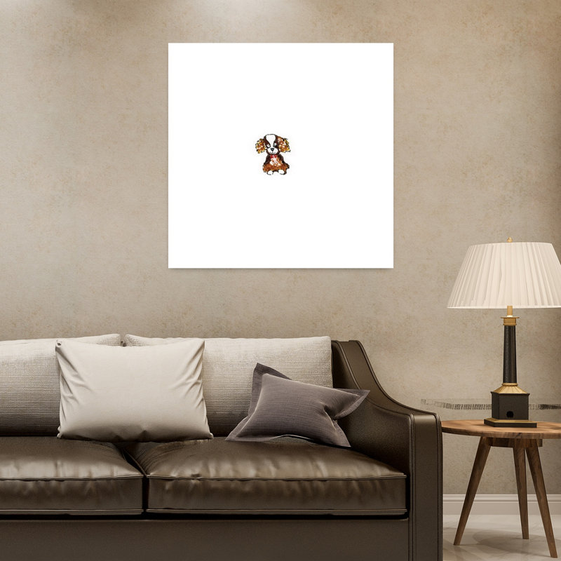 Art contemporain, H 32 po x l 32 po