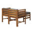 Canapé de patio en acacia avec coussins et repose-pieds-827148862-815904569