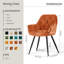 Runkle Upholstered Velvet Dining Chair with Arm-690533901