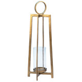 Cordelia Glass/Aluminum Tabletop Lantern