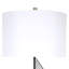 Lampe sur pied en métal et marbre Spiral Radiance I - 64 po x 16 po