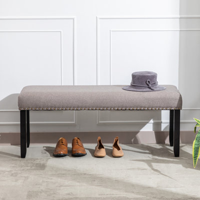 Syne Linen Upholstered Bench