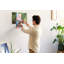 Wall Mounted bulletin board print decorative wall message pin boards home office corkboard Waterfall in forest