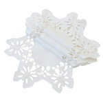 Orford Polyester Floral Novelty Doily