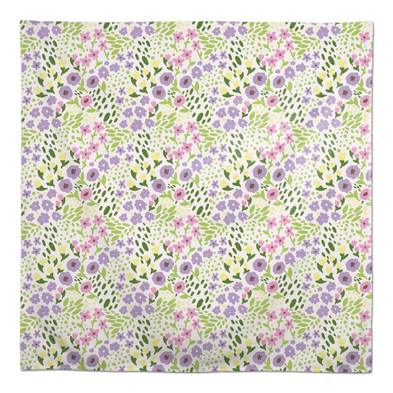 Storden Floral Square Tablecloth, 58" x 58"