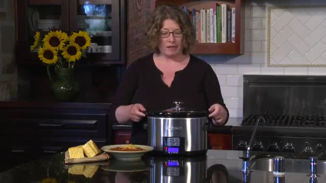 Cuisinart 3.5 Quart Silver Stainless Steel Programmable Slow Cooker