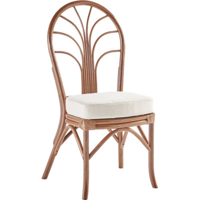 Chaise de patio avec coussin Abeer