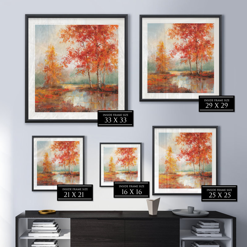 Autumn's Grace II - Cadre photo, H 30,5 po x l 30,5 po x P 1,5 po