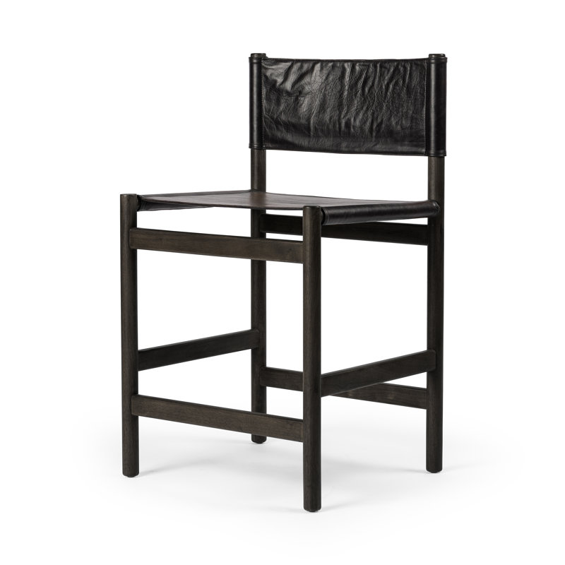 Kena Stool-Sonoma Black-Counter, Counter Stool (26.5" Seat Height), Black, Black