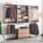 Devi Oak Wood Closet System-574339920
