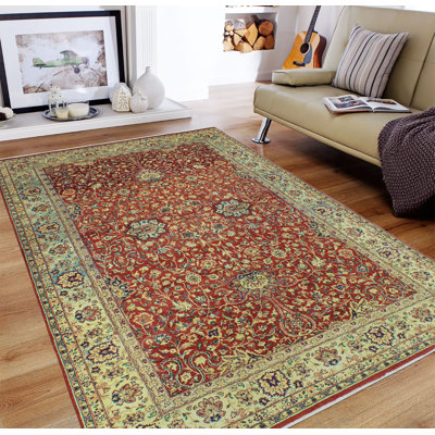 Pak-Persian Hilmar Rusty-Red Rug