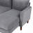 U-shaped Sponge-filled Cushion Combination Sofa-80640971