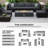 8-Piece Rattan Patio Conversation Set with Cushions and 56-Inch Outdoor Fire Pit Table-1082927426