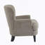 Fauteuil club rembourré Gerald Boucle