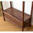 Elegant Black Walnut Coat Rack Cabinet