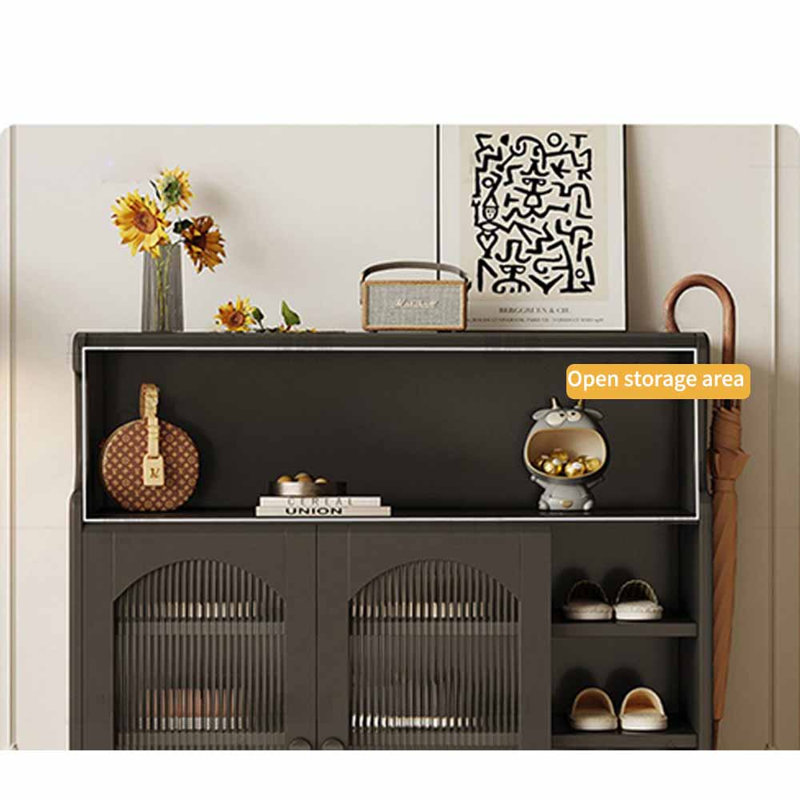 Armoire à chaussures de style français, Noir