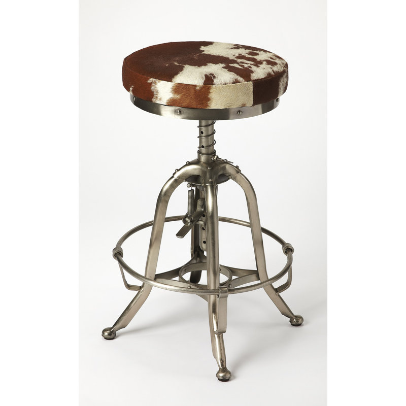 Donovan Hair-On-Hide 22" Bar Stool