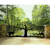 Black Metal Gate