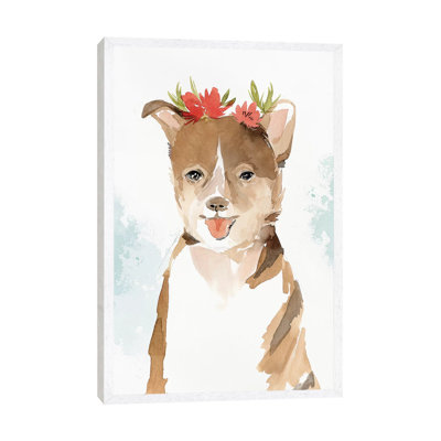 Puppy III by Isabelle Z - Painting on Canvas