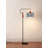 Medieval-style hardware, fabric and marble floor lamp-1845373791-1845373788