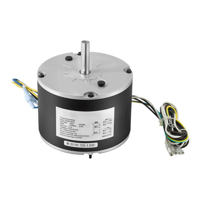 Moteur de ventilateur de condensateur 1/8 HP avec condensateur, 825 tr / min, 208-230V, cadre 48Y, remplacement pour le transporteur GE Genteq Bryant Payne (modèles 5KCP39KFUA99S, D159176P01)