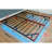 King Size Floating Bed Frame With Led - Adjustable , Modern Design Metal Platform 79.16 In Length, Solid And Stable