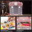 Boîte à outils pour rangement de petites pièces Stalwart - avec tiroirs et compartiments personnalisables-92697501